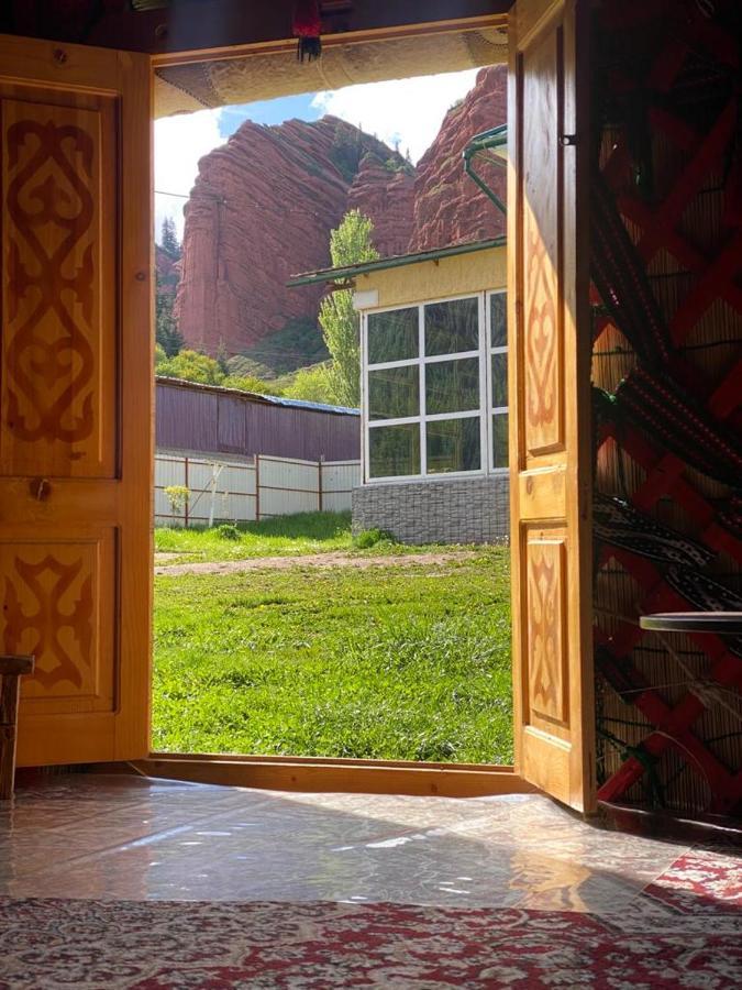 Emir Hotel Dzhetyoguz Exterior foto